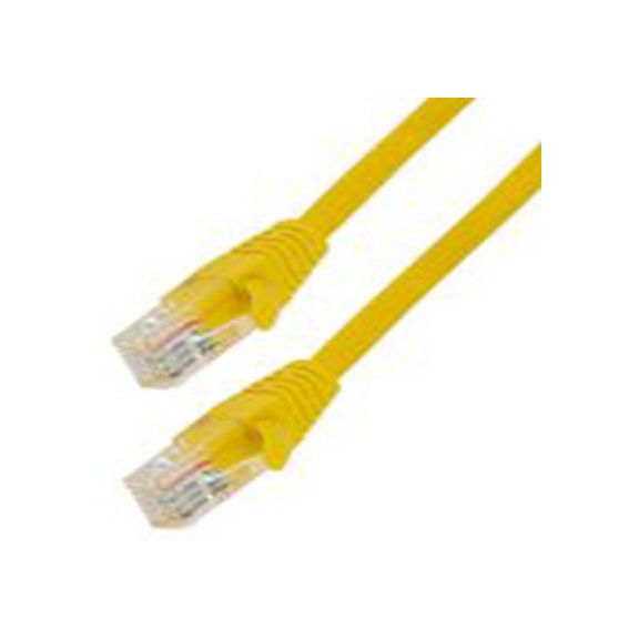 RS PRO,557-288,3 m Cat5e 以太网电缆, U/UTP屏蔽, 黄色 聚氯乙烯护套, RJ45 公转RJ45 公