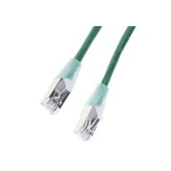 RS PRO,557-323,5 m Cat5e 以太网电缆, F/UTP屏蔽, 绿色 聚氯乙烯护套, RJ45 公转RJ45 公