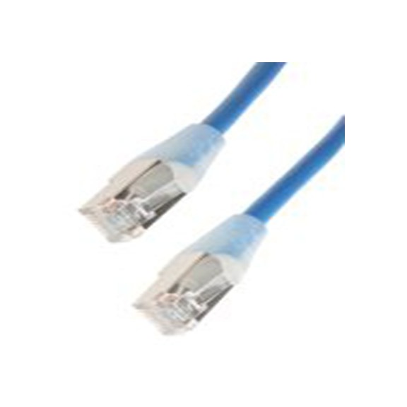 RS PRO,557-341,10 m Cat5e 以太网电缆, F/UTP屏蔽, 蓝色 聚氯乙烯护套, RJ45 公转RJ45 公