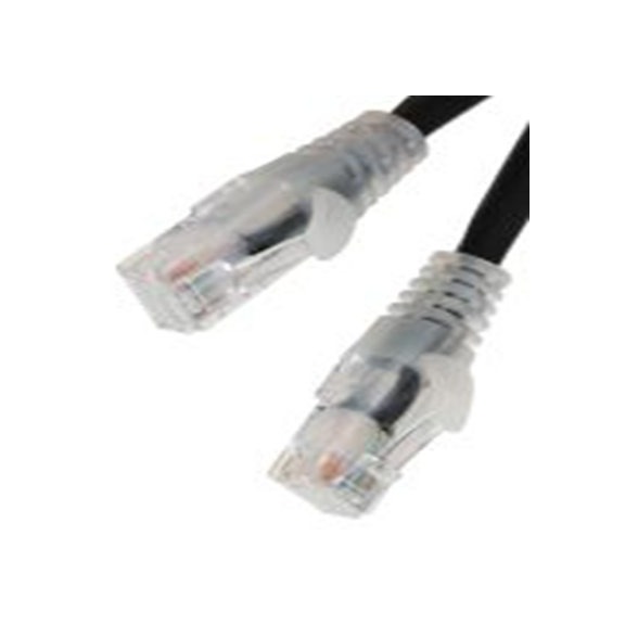 RS PRO,557-363,2 m 6 类 以太网电缆, U/UTP屏蔽, 黑色 低烟，无卤护套, RJ45 公转RJ45 公