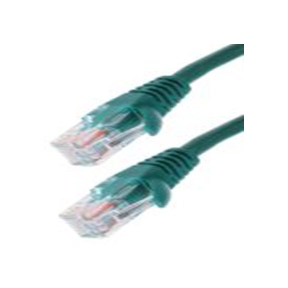 RS PRO,557-468,1 m Cat5e 以太网电缆, U/UTP屏蔽, 绿色 聚氯乙烯护套, RJ45 公转RJ45 公