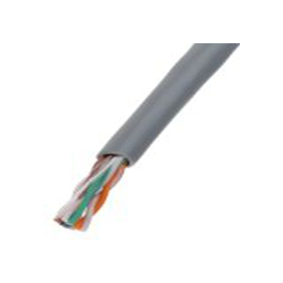 RS PRO,557-470,305 m Cat5e 以太网电缆, U/UTP屏蔽, 灰色 聚氯乙烯护套, 无端接转无端接