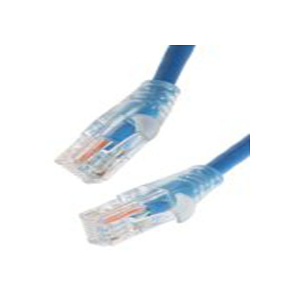 RS PRO,557-480,1 m Cat5e 以太网电缆, U/UTP屏蔽, 蓝色 聚氯乙烯护套, RJ45 公转RJ45 公