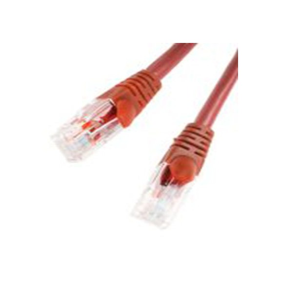 RS PRO,557-496,5 m Cat5e 以太网电缆, U/UTP屏蔽, 红色 低烟，无卤护套, RJ45 公转RJ45 公