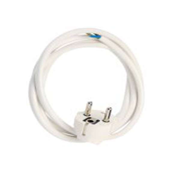 RS PRO,558-941,2 m 电源电缆, 25V, 直向转CEE 7 聚氯乙烯, 白色, 符合EU ( RoHS), VDE, EU 2002/96/EC (WEEE), KEMA, K, E