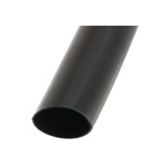 RS PRO,562-662,RS PRO 阻燃 聚烯烃 热缩管, 黑色, Φ19.1 mm, 1.2m长, 3:1收缩比, 6 mm收缩径