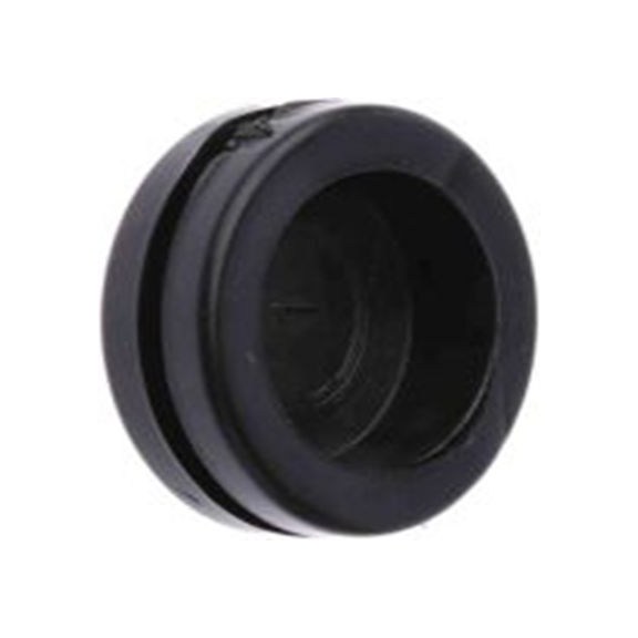 RS PRO,605-677,电缆垫圈  黑色 聚氯乙烯 胶塞, 20.5 mm最大电缆直径, 25 mm面板孔径