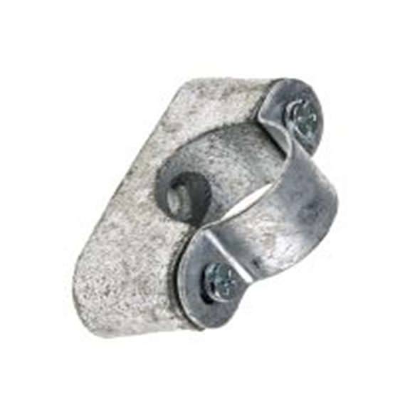 RS PRO,606-018,钢, 天然色, 最大捆束25 mm, 螺钉固定