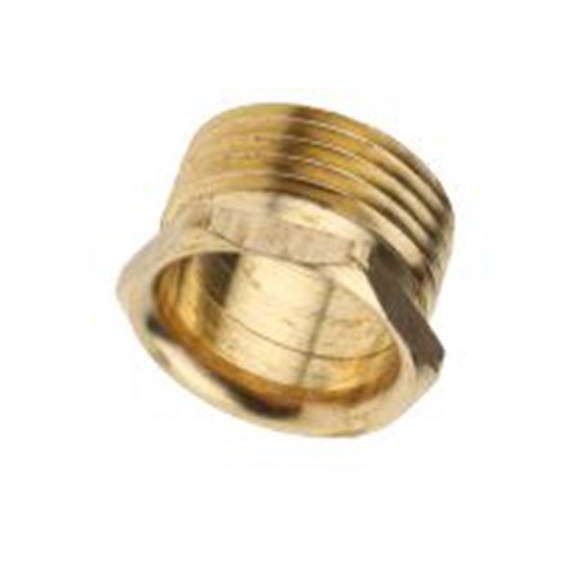 RS PRO,608-222,公型套 导管配件, M20螺纹, 黄铜制, 20 mm标称尺寸, 镀锌表面, 黄色