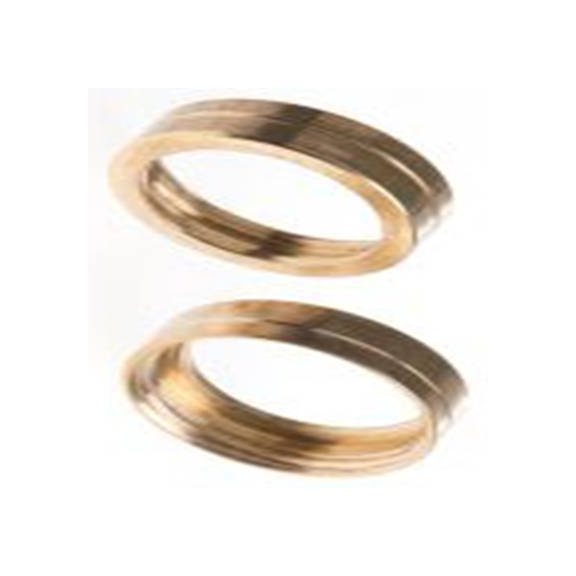 RS PRO,619-991,电缆导管 导管配件, M25螺纹, 黄铜制, 25 mm标称尺寸, 镀锌表面, 金黄