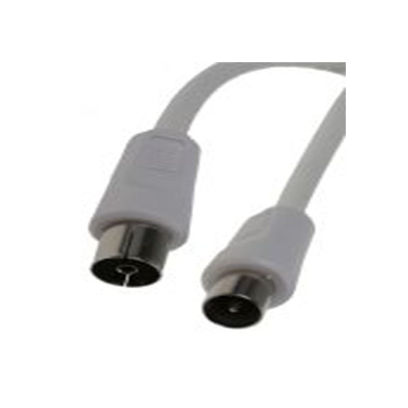 RS PRO,111-5462,同轴电缆, 1.5 m长, 75 Ω 公 母插, 灰色, BAK150系列