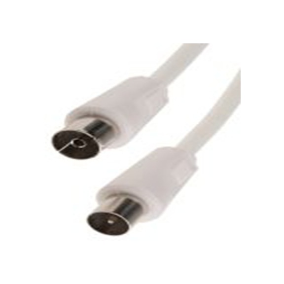 RS PRO,111-5490,同轴电缆, 5 m长, 75 Ω, 直插头 公转插座 母插, 灰色, BAK350系列