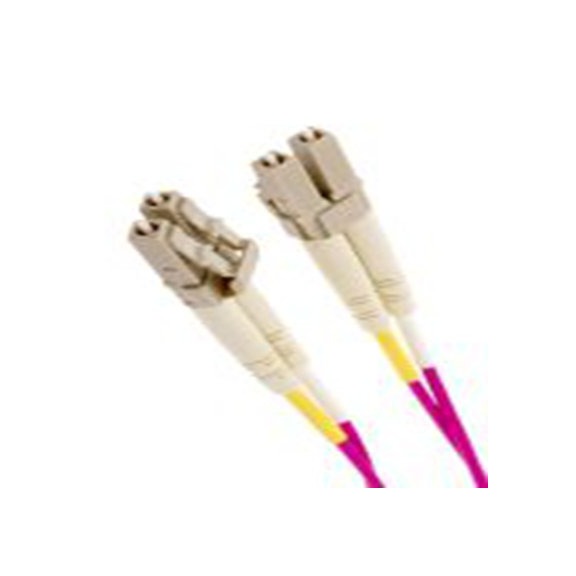 RS PRO,121-3905,OM4 单工和双工装配选项 光纤电缆, 3 m长, Φ900 μm线芯, 低烟，无卤 浅绿色, 紫色护套