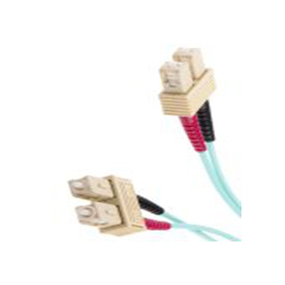 RS PRO,121-3915,OM3 单工和双工组件 光纤电缆, 3 m长, Φ900 μm线芯, 低烟，无卤 紫色, 浅绿色护套