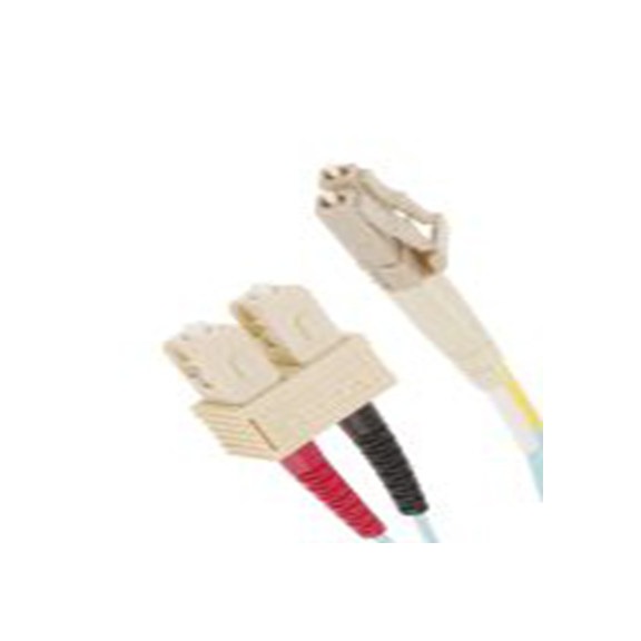 RS PRO,121-3919,OM3 单工和双工组件 光纤电缆, 2 m长, Φ900 μm线芯, 低烟，无卤 浅绿色, 紫色护套