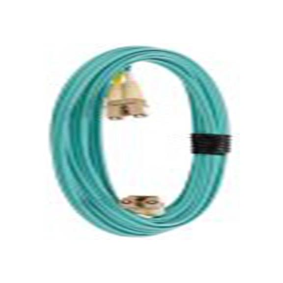 RS PRO,121-3921,OM3 单工和双工 光纤电缆, 5 m长, Φ900 μm线芯, 低烟，无卤 浅绿色, 紫色护套