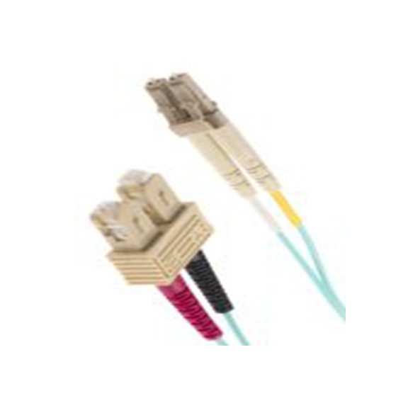 RS PRO,121-3925,OM3 单工和双工组件 光纤电缆, 3 m长, Φ900 μm线芯, 低烟，无卤 浅绿色, 紫色护套