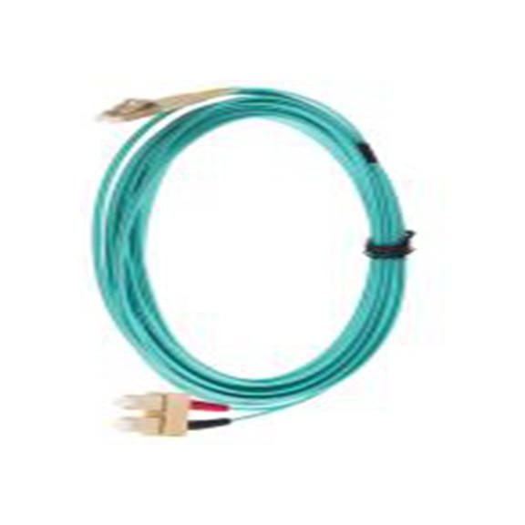 RS PRO,121-3927,OM3 多模 光纤电缆, 10 m长, Φ900 μm线芯, 低烟，无卤 浅绿色, 紫色护套