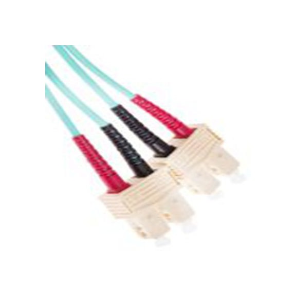 RS PRO,121-3928,OM4 光纤电缆, 1 m长, Φ900 μm线芯, 低烟，无卤 浅绿色, 紫色护套