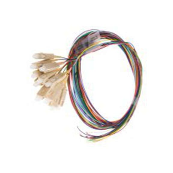 RS PRO,121-4224,OM3 多模 光纤电缆, 2 m长, Φ900 μm线芯, 低烟，无卤 浅绿色, 紫色护套