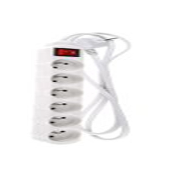 RS PRO,122-1094,RS PRO 白色插排, 额定电压230 V 交流, 6个E 型 - 法式插座, 电缆长1.5m