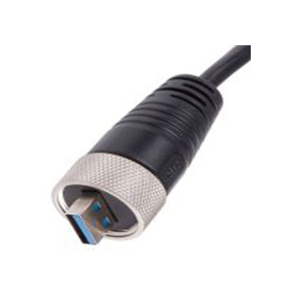 RS PRO,122-3033,RS PRO , USB A 型 公转USB A 型 公, 2 m长, USB 3.0, 黑色, GT218300系列