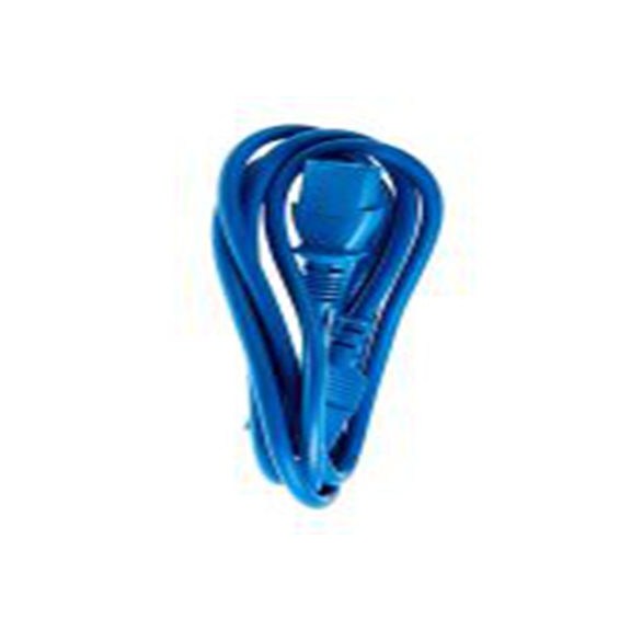 RS PRO,123-0935,2 m 电源线, 250 V, 直向转直 聚氯乙烯, 蓝色, 符合ENEC标准