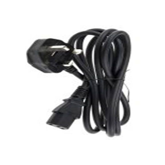 RS PRO,123-0956,2 m 电源线, 250 V, 直向转BS1363 低烟，无卤, 黑色, 符合ASTA, ENEC标准