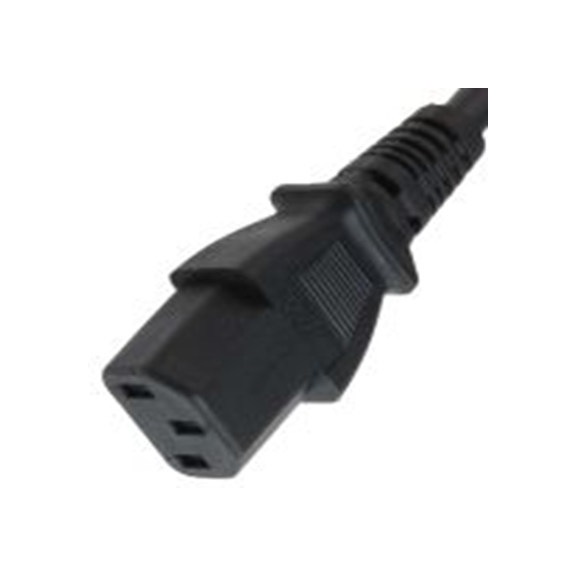 RS PRO,123-0957,3 m 电源线, 250 V, 直向转BS1363 低烟，无卤, 黑色, 符合ENEC, ASTA标准