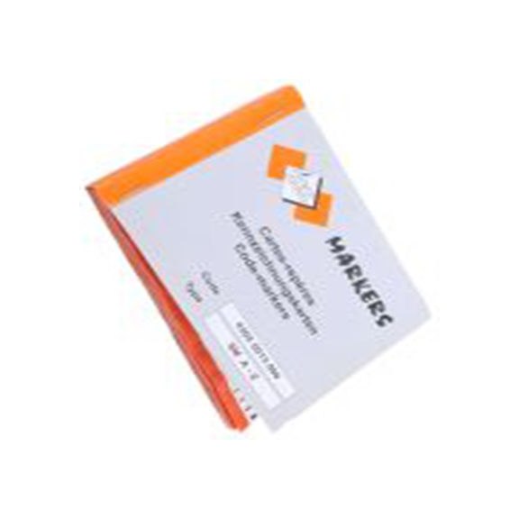 RS PRO,136-3289,电缆标识, 黑色, 图例0 至 15, A 到 Z