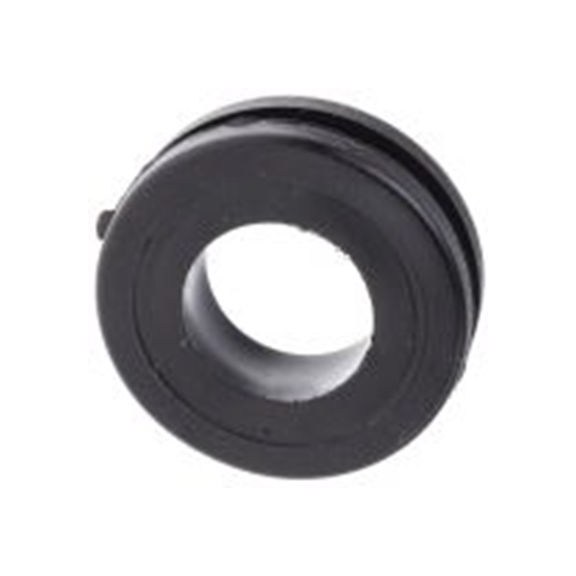 RS PRO,136-7297,电缆垫圈  黑色 聚氯乙烯 电缆垫圈, 14 mm最大电缆直径, PLIO系列, 22 mm面板孔径