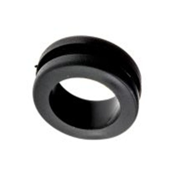 RS PRO,136-7405,电缆垫圈  黑色 聚氯乙烯 电缆垫圈, 18 mm最大电缆直径, PLIO系列, 22 mm面板孔径