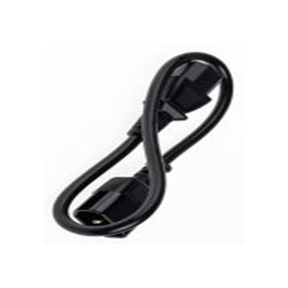 RS PRO,137-3335,500 mm 电源线, 250 V, 直向转直 聚氯乙烯, 黑色, 符合ENEC标准