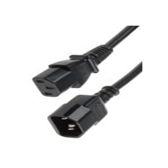 RS PRO,137-3336,10 m 电源线, 250V, 直向转直 聚氯乙烯, 黑色, 符合ENEC标准