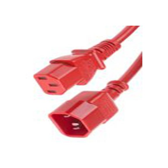 RS PRO,137-3341,500 mm 电源线, 250 V, 直向转直 聚氯乙烯, 红色, 符合ENEC标准