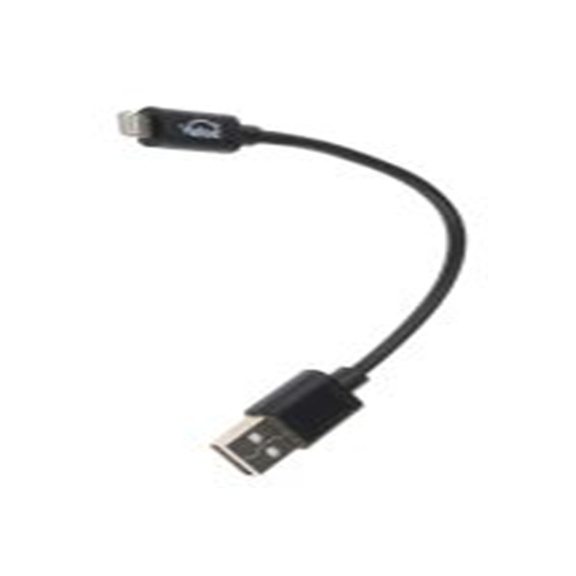 RS PRO,144-8587,RS PRO , USB A 型 公转闪电 公, 150 mm长, USB 2.0, 黑色