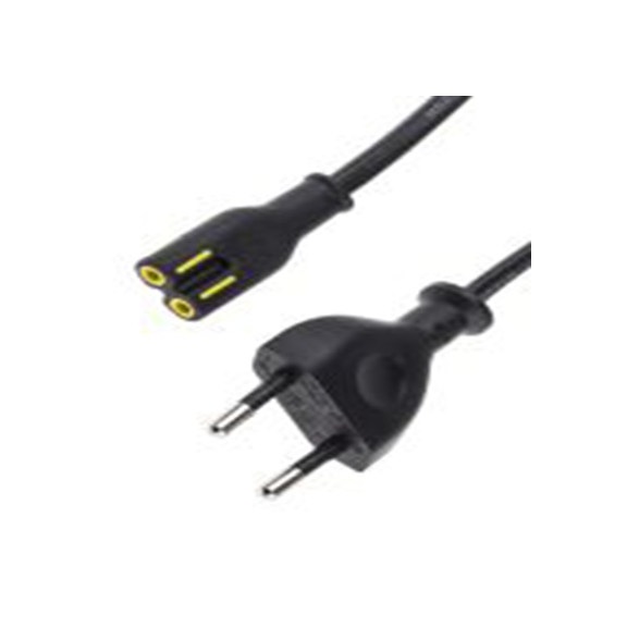 RS PRO,146-9112,5 m 电源线, 250 V, IEC C7转BS1363 聚氯乙烯, 黑色, 符合EN 50525-2-11, EN 60320-1, IEC 60320-1标准