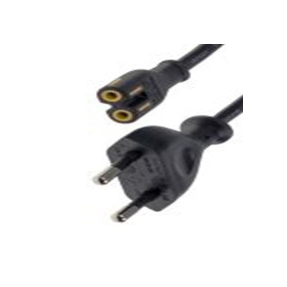 RS PRO,146-9114,5 m 电源线, 250 V, IEC C7转BS1363 聚氯乙烯, 黑色, 符合EN 50075, EN 50525-2-11, EN 60320-1, IEC 6