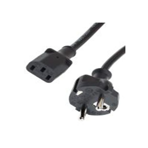 RS PRO,146-9118,5 m 电源线, 300 V, IEC C13转CEE 7/7 聚氯乙烯, 黑色, 符合CE, EN 50525-2-11, VDE标准