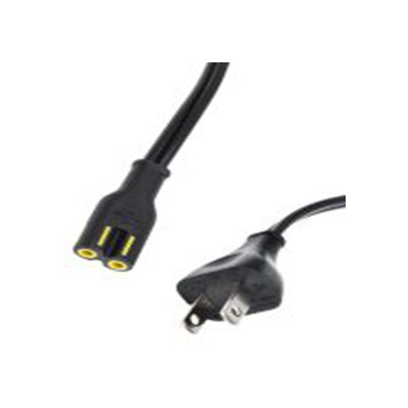 RS PRO,146-9123,5 m 电源线, 300 V, IEC C7转BS1363 聚氯乙烯, 黑色, 符合CSA C22.2 No 21-95, UL 498, UL 62, UL 817标