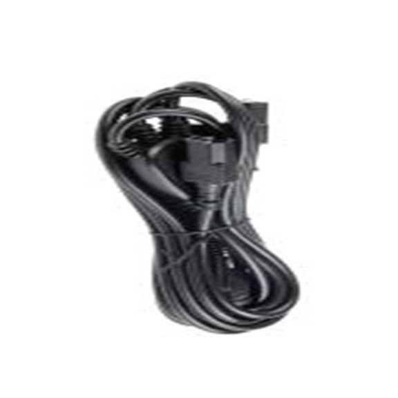 RS PRO,178-9804,3 m 电源线, 250 V, IEC C13转YC13H 聚氯乙烯, 黑色, 符合VDE标准