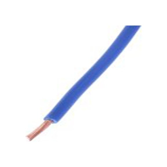 RS PRO,180-5941,蓝色 满足三项国际标准 三级电缆, 1 mm², 100 m长 32/0.2 mm, 18 AWG 聚氯乙烯, 聚氯乙烯, 1 kV dc, 1 V ac, 600 k