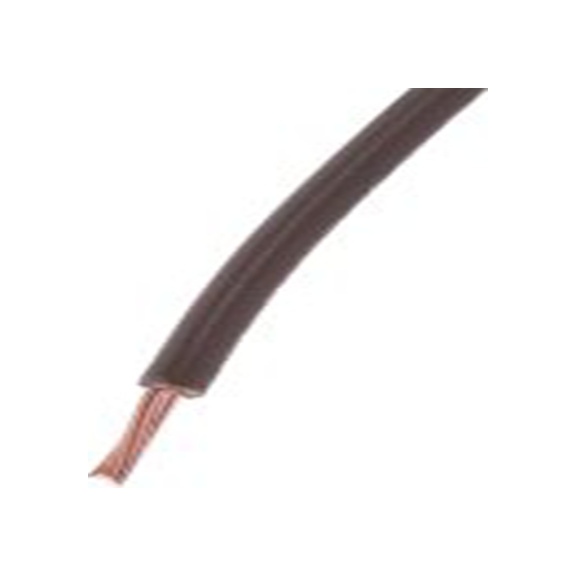 RS PRO,180-5949,棕色 满足三项国际标准 架空电缆, 1.5 mm², 100 m长 30/0.25 mm, 16 AWG, 1 kV dc, 1 V ac, 600 kV, 600 V