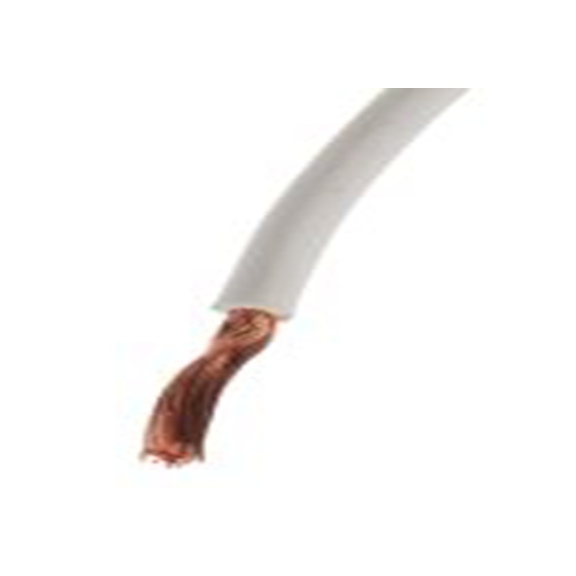 RS PRO,180-5954,白色 满足三项国际标准 满足三项国际标准 架空电缆, 2.5 mm², 100 m长 50/0.25 mm, 14 AWG 聚氯乙烯, 1 kV dc, 1 V ac,