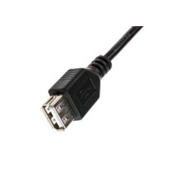 RS PRO,182-8486,RS PRO , USB A 型 公转USB A 型 母插, 250 mm长, USB 2.0, 黑色