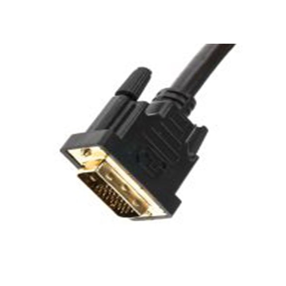 RS PRO,182-8567,RS PRO DVI线, 5 m长, DVI-D 双通道 公转DVI-D 公, 黑色 聚氯乙烯