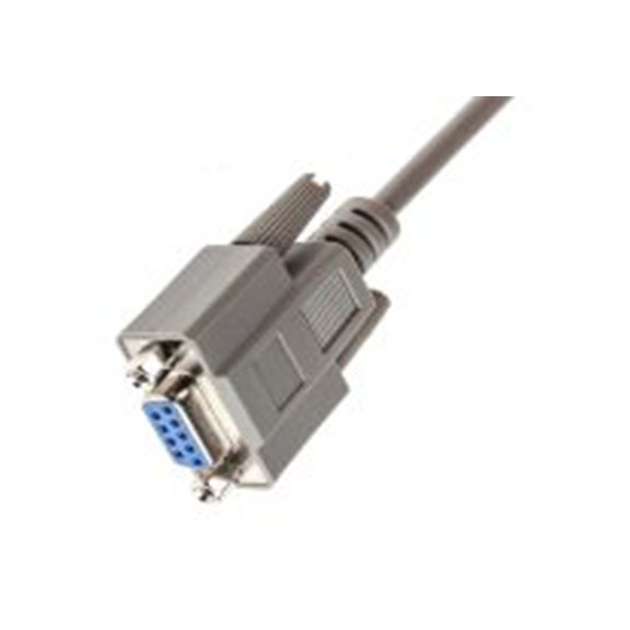 RS PRO,182-8782,RS PRO 串行电缆, D-Sub 9针 公 母插, 2 m长, 灰色 聚氯乙烯护套, REACH, CE标准