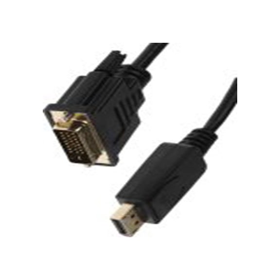 RS PRO,182-8784,RS PRO DP线, 1 m长, 屏接口 公转DVI-D 公, 黑色 聚氯乙烯护套