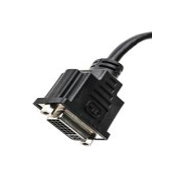 RS PRO,182-8789,RS PRO DP线, 150 mm长, 屏接口 公转DVI-D 母插, 黑色 聚氯乙烯护套