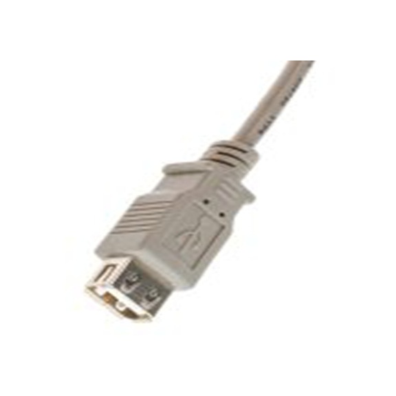 RS PRO,182-8830,RS PRO , USB A 型 公转USB A 型 母插, 1 m长, USB 2.0, 灰色